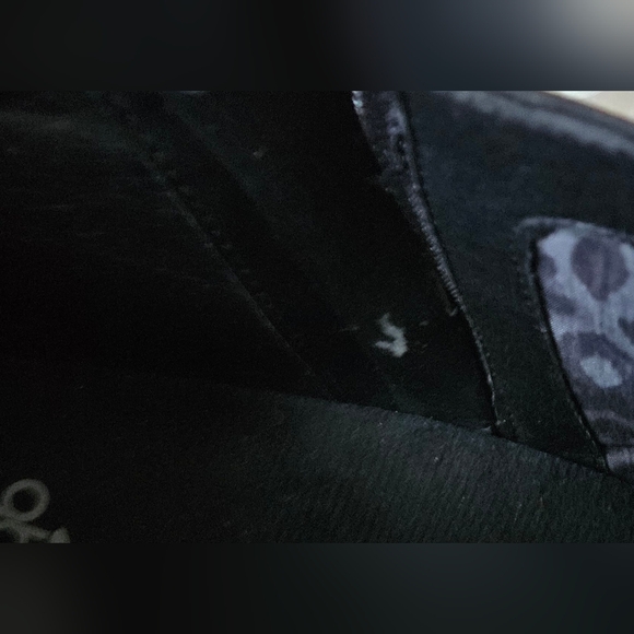 Abeo Erie Nuback Black Ankle Boots Size 10 - Picture 11 of 12